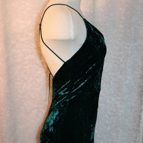 Symphony cocktail dress NWT small emerald green - Picture 3 of 7